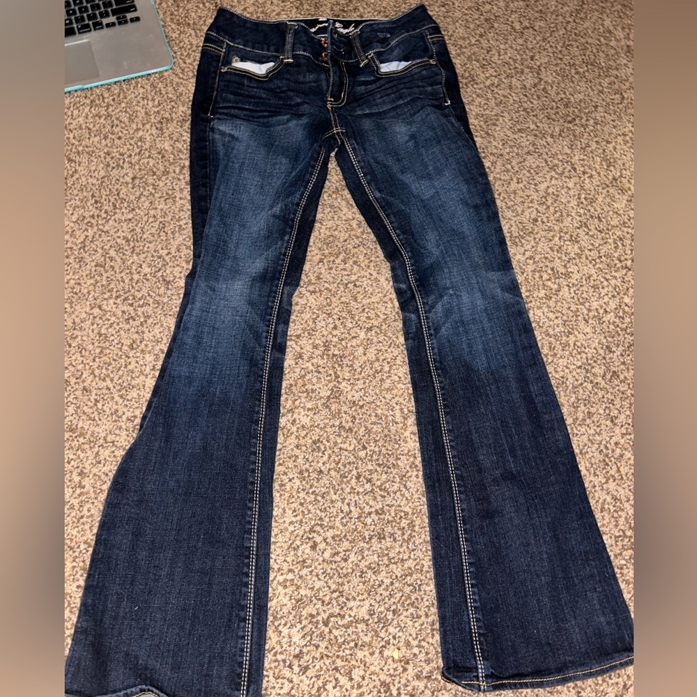 AE wide leg jeans!!